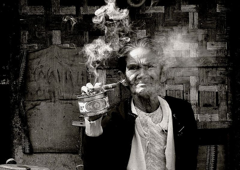 Fumeuse Birmane