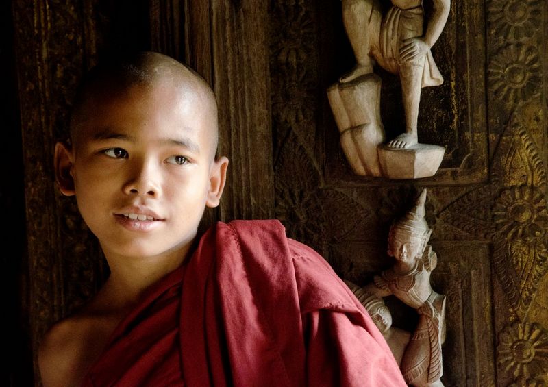 Mandalay : monastère Shenandaw