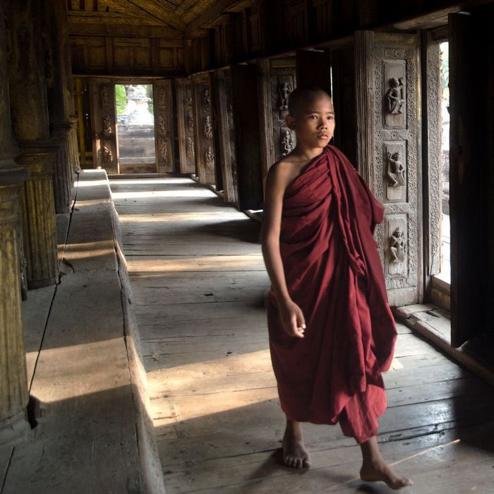 Mandalay : monastère Shenandaw