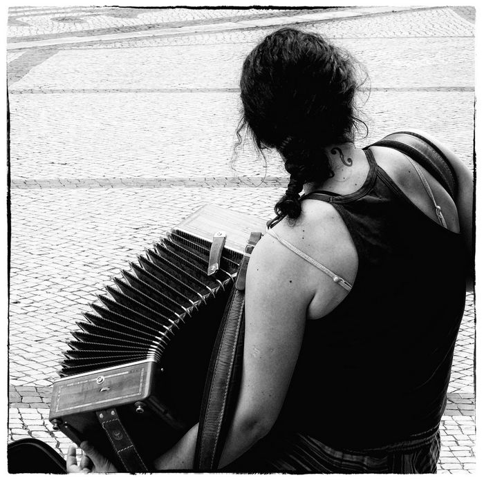 Lisbonne - la joueuse de bandonéon
