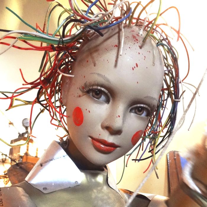 muse d'un poète ferrailleur