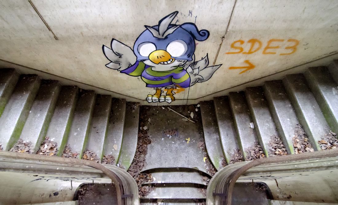 L'escalier à l'oiseau