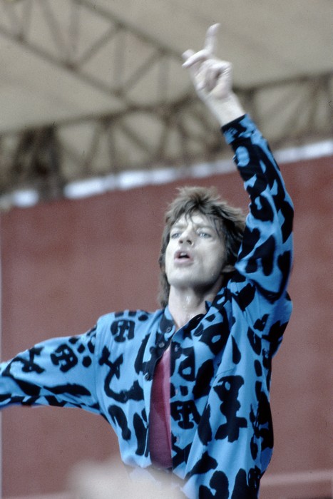 Mick Jagger - Hippodrome d'Auteuil 1982