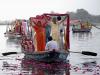 Mathura - Devotees perform 'Chunari Manorath' ritual on river Yamuna